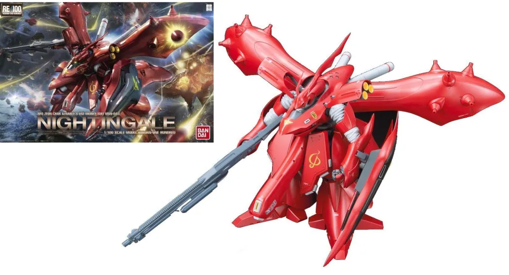 GUNDAM - RE/100 1/100 MSN-04 II Nightingale (REPROD)